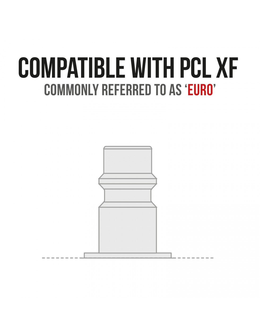 PCL XF (EURO) Coupling Socket 10mm / 3/8" Hose Barbed Tailpiece PCL XF (EURO) Coupling Socket 10mm / 3/8" Hose Barbed Tailpiece