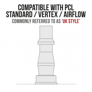 PCL Airflow (UK STYLE) 3/8" Male Thread Quick Coupling 2