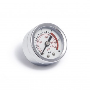 Air Pressure Gauge 40mm - Steel / Glass