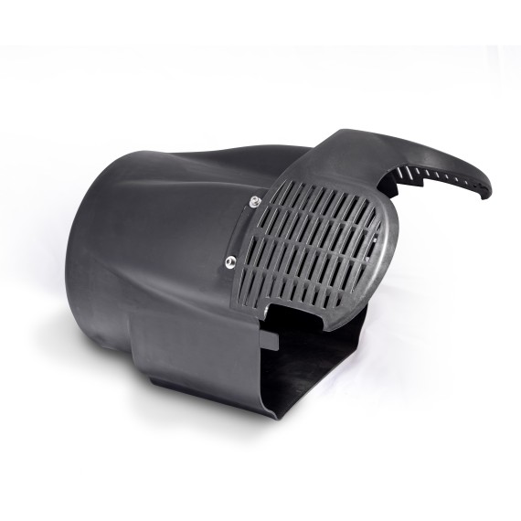 Complete cover housing shroud black plastic - Type VT