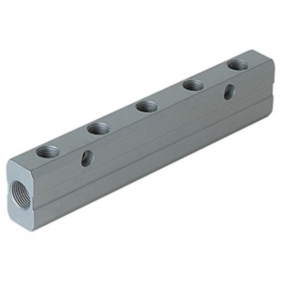 Aluminium Distribution manifold - 8 x...