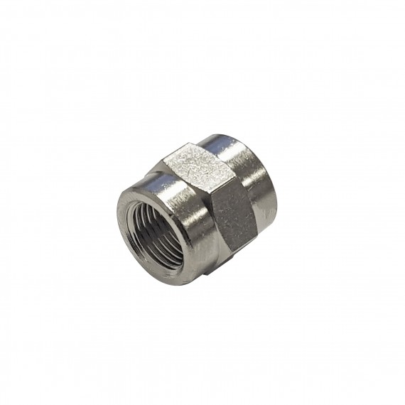 1/8" BSP Equal Female Straight Coupler