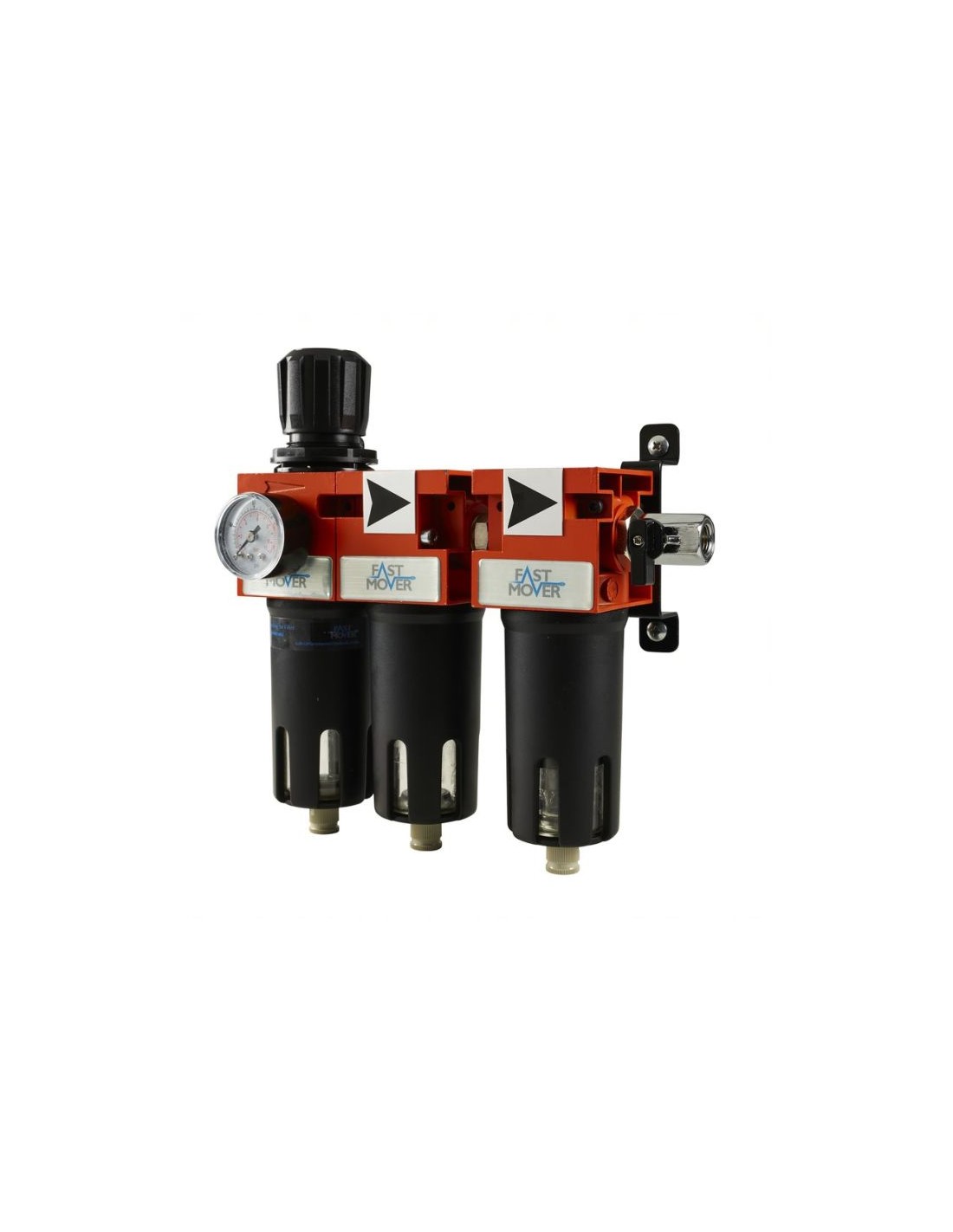 3 Stage Breathing Air Filter Regulator Unit