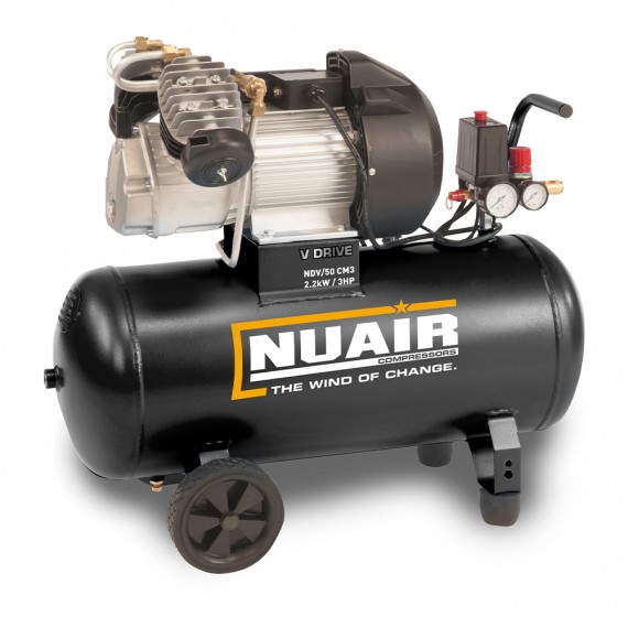 NuAir NDV/50 CM3 2.2KW 8 BAR 50LT Air...
