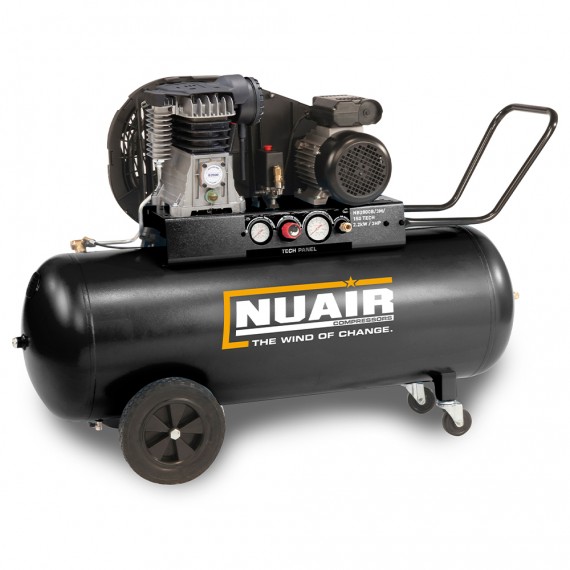 Nuair Belt Drive 3HP 150Litre 10Bar...