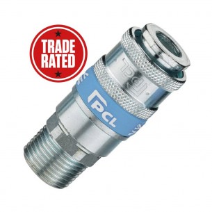 PCL Airflow (UK STYLE) 1/2" Male Thread Quick Coupling