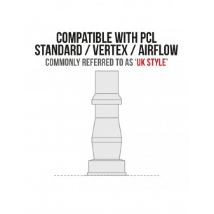 PCL Airflow (UK STYLE) 1/2" Male Thread Quick Coupling 2