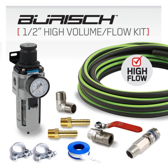 HALF High Volume 1/2" Air Treatment Kit HALF High Volume 1/2" Air Treatment Kit