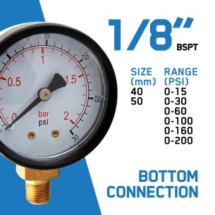 1/8" BSPT Dry Air Pressure...