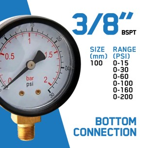 3/8" BSPT Dry Air Pressure...