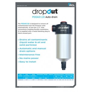 PCL PDOAD128 Dropout® Auto-drain 2
